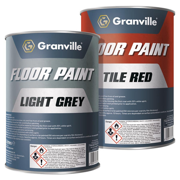 Granville Resin Based Floor Paint 5 Litre Granville Resin Based Floor Paint 5 Litre