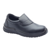 Blackrock Hygiene Slip-On Black Shoes