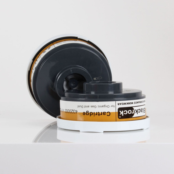 Blackrock 2pk Filter Cartridges For A1/P2 Respirator