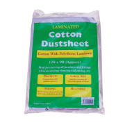 Bond It Heavy Duty Laminated Cotton Twill Dust Sheet 12' X 9'