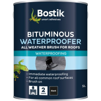 Bostik Bituminous Waterproofer for Roofs 5L
