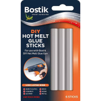 Bostik DIY Hot Melt Glue Sticks 6 x 100mm