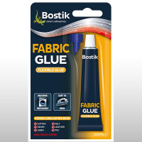 Bostik Fabric Glue Clear 20ml Tube