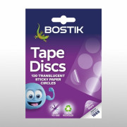 Bostik Translucent Tape Discs 120pcs on Sheet