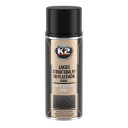 K2 Black Bumper Textured Spray Paint 400ml