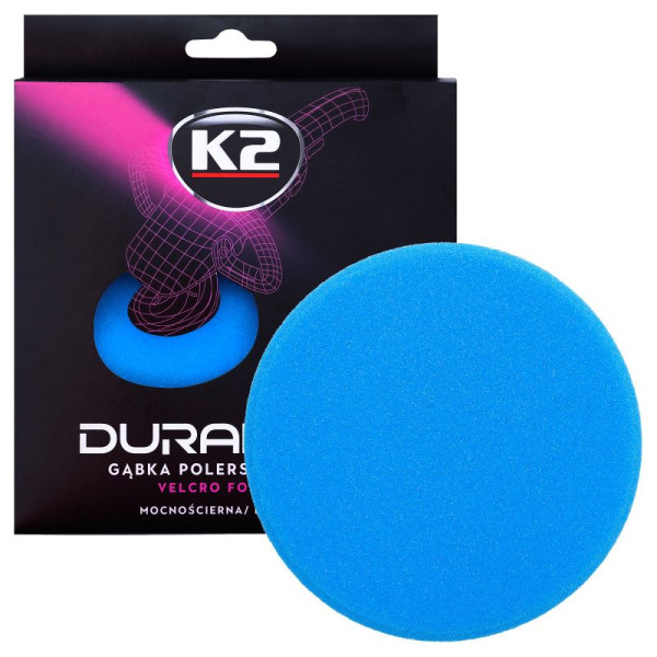 K2 DURAFLEX Hard Abrasive Foam Pad Blue 150x25mm K2 DURAFLEX Hard Abrasive Foam Pad Blue 150x25mm