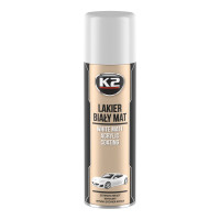 K2 White Matt Acrylic Coating 500ml Aerosol