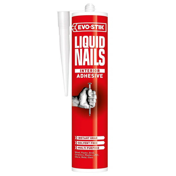 Evo-Stik Liquid Nails Solvent-Free Interior C20 Evo-Stik Liquid Nails Solvent-Free Interior C20