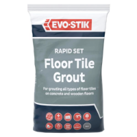 Evo-Stik Rapid Set Floor Tile Grout 5kg Grey