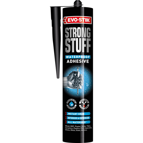 Evo-Stik Strong Stuff Waterproof Adhesive 290ml Evo-Stik Strong Stuff Waterproof Adhesive 290ml