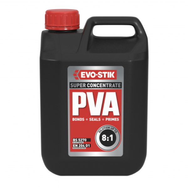 Evo-Stik Super Concentrate PVA 5L Polyjerry Evo-Stik Super Concentrate PVA 5L Polyjerry