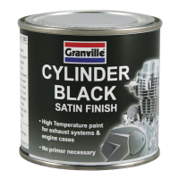 Granville Cylinder Black High Temperature Paint Satin
