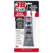 JB Weld Black RTV Silicone Sealant & Adhesive