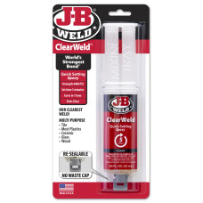 JB Weld Clear Weld 5 Min Clear Epoxy
