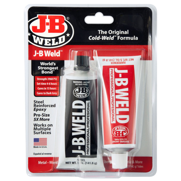 JB Weld Original Steel Reinforced Epoxy Pro Size JB Weld Original Steel Reinforced Epoxy Pro Size