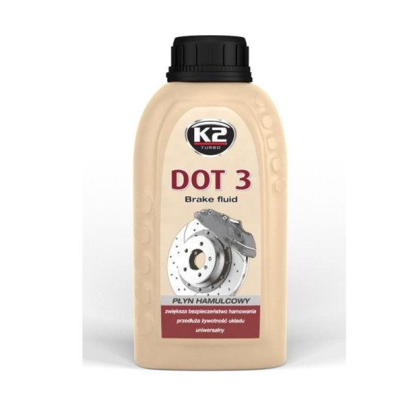 K2 DOT 3 Fully Synthetic Brake Fluid K2 DOT 3 Fully Synthetic Brake Fluid