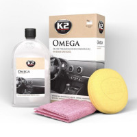 K2 OMEGA Interior Dressing 500ml with Sponge & Cloth