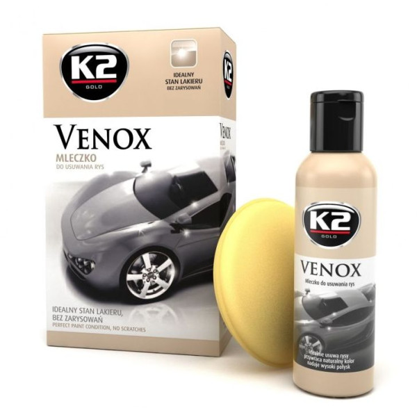 K2 VENOX Scratch Remover 180g and Sponge K2 VENOX Scratch Remover 180g and Sponge
