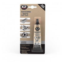 K2 Heat Resistant Silicone +350°C Black 21g Blister
