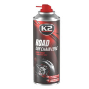 K2 Road Dry Chain Lube for Motocycles 400ml Aerosol