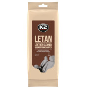 K2 Letan Leather Cleaner and Conditioner Wipes 24pcs