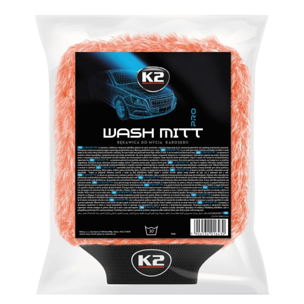 K2 Wash Mitt Soft Flexible Microfibre K2 Wash Mitt Soft Flexible Microfibre