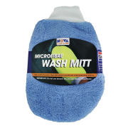 Nova Microfibre Wash Mitt Blue