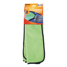 Nova Wet N Dry Cleaning Cloth 40x40cm 3 Pack