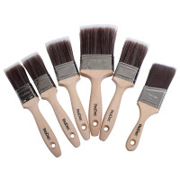 ProDec 6pc Premier Synthetic Brush Set inc. Free Woodworker Brush
