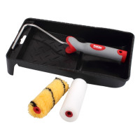 ProDec 4" Twin Head Mini Roller, Frame & Tray Kit