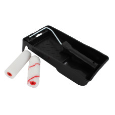 ProDec Contractor 4" Twin Head Mini Roller, Frame & Tray Kit