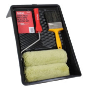 ProDec 11" Twin Padded Masonry Roller, Frame, Brush & Tray Kit