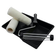 ProDec 9" x 1.75" Med Pile Polyester Roller, Frame & Tray Kit Twin Sleeve