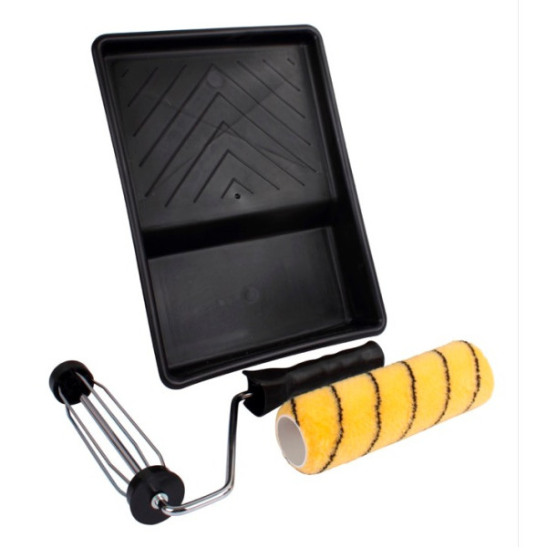 ProDec 9" x 1.75" Tiger Med Pile Roller, Frame & Tray Kit Single Sleeve ProDec 9" x 1.75" Tiger Med Pile Roller, Frame & Tray Kit Single Sleeve