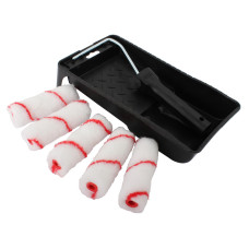 ProDec Contractor 5x 4" Emulsion Mini Roller, Frame & Tray Kit