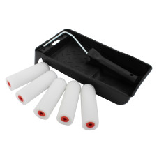 ProDec Contractor 5x 4" Foam Mini Roller, Frame & Tray Kit