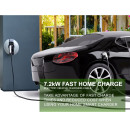 Type 1 to Type 2 32amp 5m EV Charging Cable 7.2kW