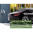 Type 2 Female to Male 32amp 5m EV Charging Cable 7.2kW
