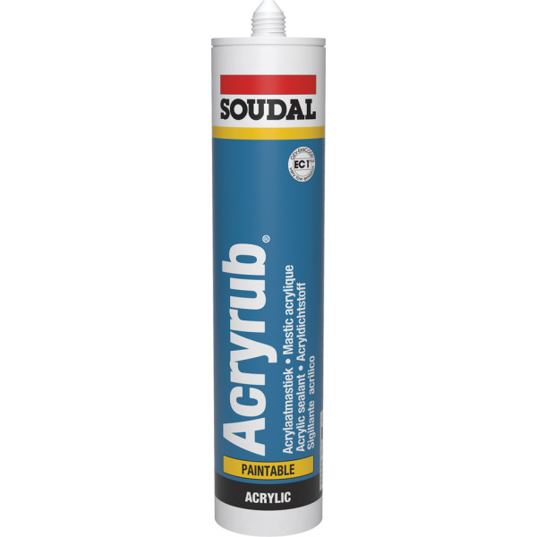 Soudal Acryrub Acrylic Polymer Based Sealant Soudal Acryrub Acrylic Polymer Based Sealant