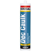 Soudal Decorators Caulk 300ml White