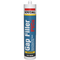 Soudal PVCu Gap Filler Solvent Based 300ml White