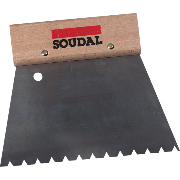 Soudal B11 Notched Trowel Adhesive Spreader Soudal B11 Notched Trowel Adhesive Spreader