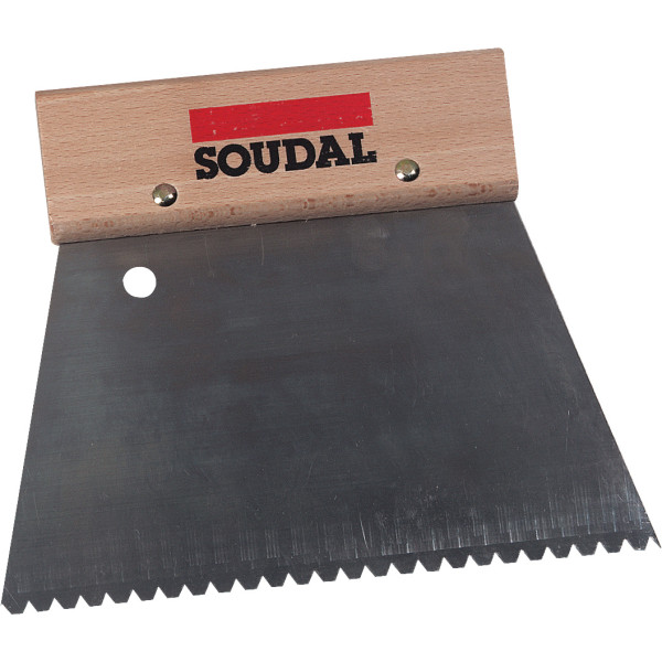 Soudal B3 Notched Trowel Adhesive Spreader Soudal B3 Notched Trowel Adhesive Spreader