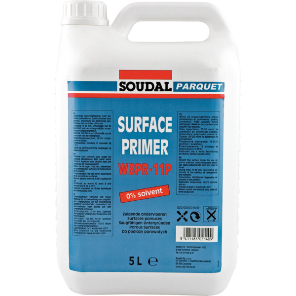 WBPR-11P Surface Primer White 5 Litre WBPR-11P Surface Primer White 5 Litre