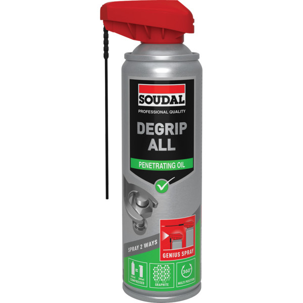 Soudal Degrip All Genius Spray 300ml Soudal Degrip All Genius Spray 300ml
