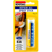 Soudal Repair All Epoxy Putty Stick 57g Grey-White