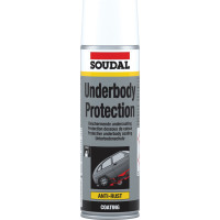Soudal Underbody Protection Aerosol Black 500ml