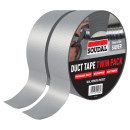 Soudal Waterproof Duct Tape Twin Pack 50mm x 50m