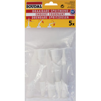 Soudal Cartridge Twisty Nozzles Pack of 5