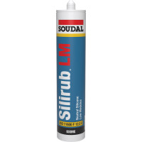 Soudal Silirub LM Neutral Cure Silicone Sealant